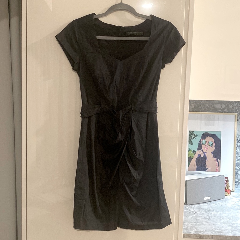 All Saints. Soft, cross-cross detail across stomach is very flattering